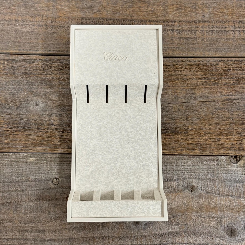 Vintage Cutco knife tray holder-‎ drawer or wall hanging steak knife block